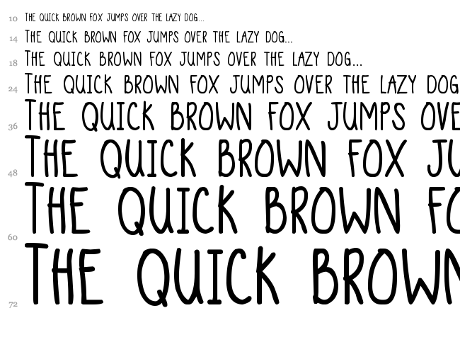 DJB Sand Shoes and a Fez font waterfall